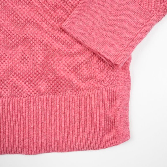 GAP pink Bella V-neck tunic sweater in Potpourri pink size XS - Picture 4 of 9